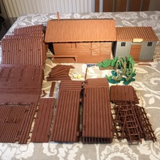 Vintage (1960s) Timpo Wild West Fort (unboxed) For Repair or Spares