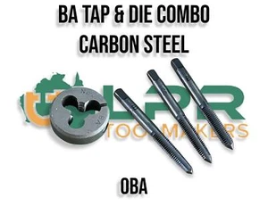 BA Taps & Die Combination Set (0BA to 10BA) - Suits Model Makers & Engineers - Picture 1 of 24