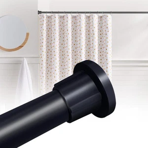 Universal 70-120cm Teleskopstange Edelstahl Ohne Bohren Duschvorhangstange - Bild 1 von 21
