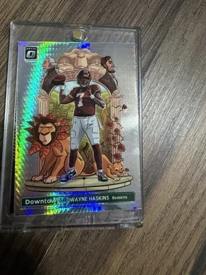 2019 Panini Donruss Optic - Downtown Dwayne Haskins #DT-18 (RC) - Image 1 of 2