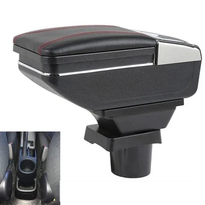Caja reposabrazos para almacenamiento de consola central Toyota Prius C con portavasos duradero Foto 1 de 4