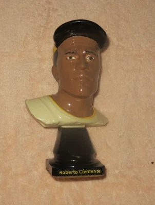ROBERTO CLEMENTE PIRATAS DE PITTSBURGH RESINA COLOR BUSTO PERSONALIZADO-SIGNO-BÉISBOL-MLB Foto 1 de 4