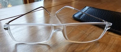 Gafas de lectura Eschenbach +2,50 progresivas MiniFrame2 Gunmetal ¡perfectas! Foto 1 de 4