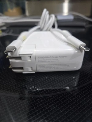 Lote de 10 × Cargador USB/Tipo-C Genuino 87W Para Apple Macbook Pro Con Cable  Foto 1 de 4