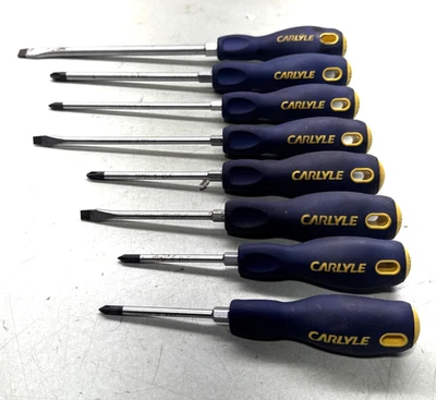 NAPA Carlyle Tools Juego de 8 destornilladores Philips planos/ranurados Foto 1 de 4