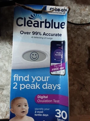 Clearblue Digital Ovulation Test 30 Count - Image 1 of 2