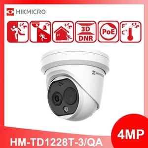 HIKMICRO HM-TD1228T-3/QA Bi-spectrum Thermography Network IP Camera PoE 256×192 - Picture 1 of 7