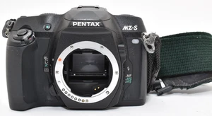 [NEAR MINT w/Strap] Pentax MZ-S 35mm SLR AF Black Camera Body From JAPAN - Picture 1 of 15
