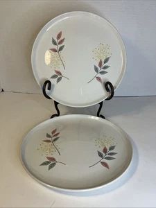 Franciscan Springsong Salad Plates (Set of 2) Atomic Starburst 8 3/8" G5 - Picture 1 of 7