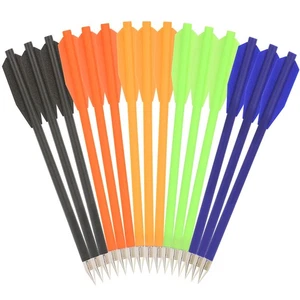6.3" Plastic Arrows Bolts Vanes Pistol Mini Bow Archery Hunting Target Shooting - Picture 1 of 13