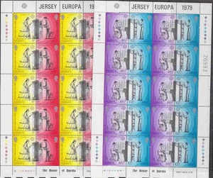 JERSEY 1979 Europa 2 MF MNH** - Picture 1 of 1