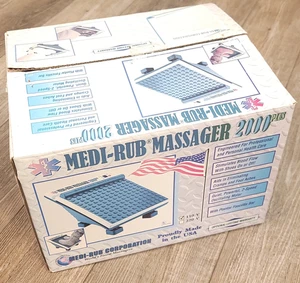 NEW Medi-Rub Massager 2000 Plus Foot Massager Model MR-3F NIB - Picture 1 of 7
