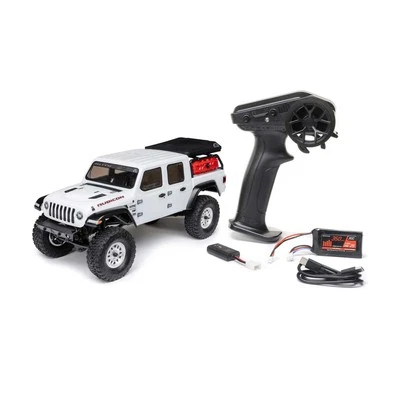 Axial SCX24 Jeep JT Gladiator 4X4 RTR - Rock Crawler Weiss mit Akku & Ladegerät - Bild 1 von 4