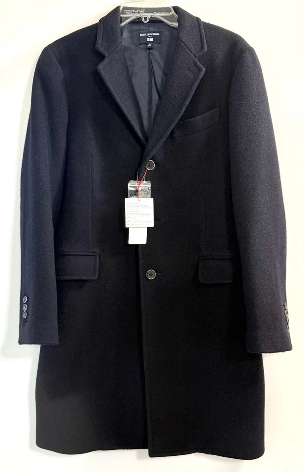 NOVA Jaqueta Trench Coat Ines de La Fressange Paris x Uniqlo Masculina Azul Marinho Tamanho " XS - Imagem 1 de 4