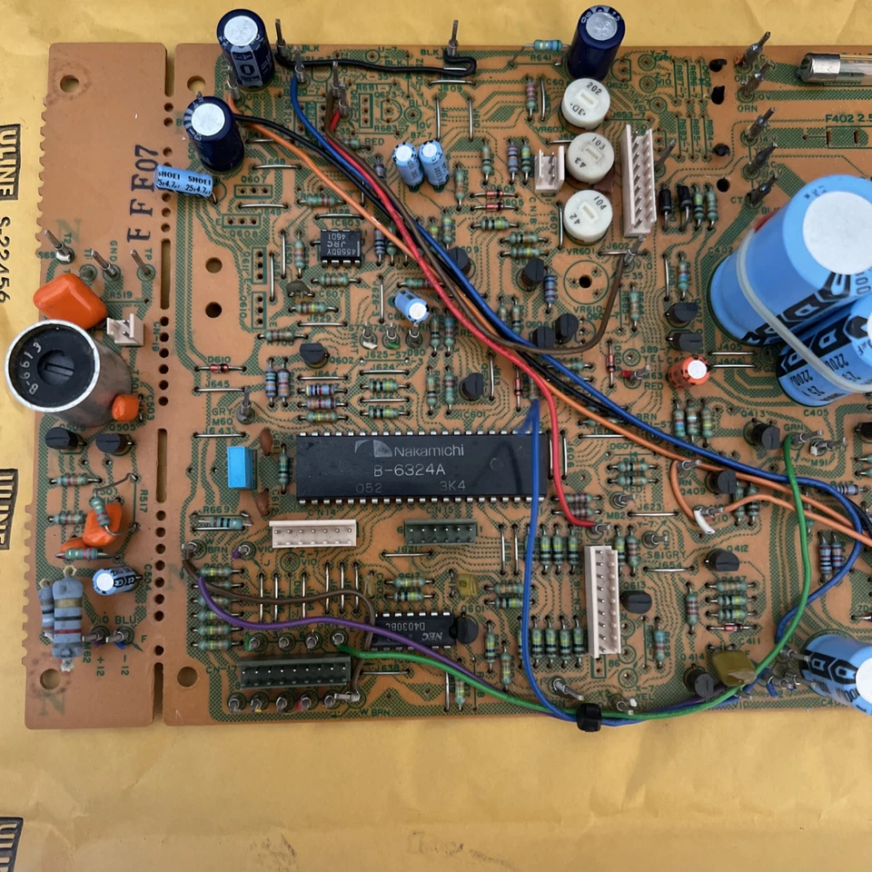 Nakamichi Dragon Cassette Tape Parts - Logic Control PCB - Image 1 of 4