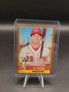 topps 2025 heritage tj friedl #491 42/75 - Bild 1 von 5