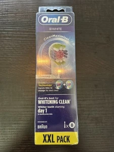 NUOVO Oral-B 3d Bianco 8 Testine di Ricambio Confezione XXL - Foto 1 di 2