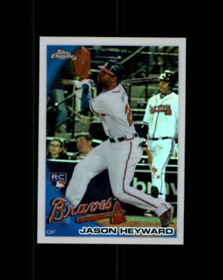 2010 Topps Chrome Wrapper Redemption Refractors #174 Jason Heyward (ref 165848) - Image 1 of 2