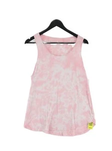 American Eagle Outfitters Women's T-Shirt L Pink Viscose with Elastane Basic - Picture 1 of 6