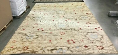 TAUPE / BEIGE 8' X 11'-2" Back Stain Rug, Reduced Price 1172631673 PAR02-604-8 - Image 1 of 4
