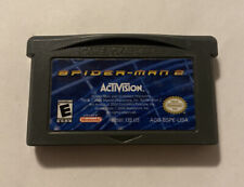 Spider-Man 2 (Nintendo Game Boy Advance, 2004) Authentic Tested Video Game