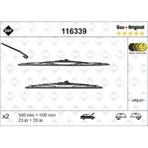 Tergicristalli SWF Original 116339 580, 500 mm anteriore, Standard, con spoiler - Imagen 1 de 5