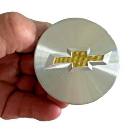 1x Tapa central de llanta Chevy cromada plateada fresca para Chevrolet Impala 06-20 Foto 1 de 4