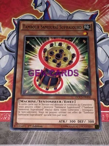 Carte YU GI OH TAMBOUR SAMOURAI SUPRALOURD DOCS-FR006 x 3 - Picture 1 of 1