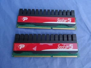 Patriot 'Sector 5' G Series 4GB (2 x 2GB) DDR3 1600 Mhz memory x2 - Picture 1 of 2