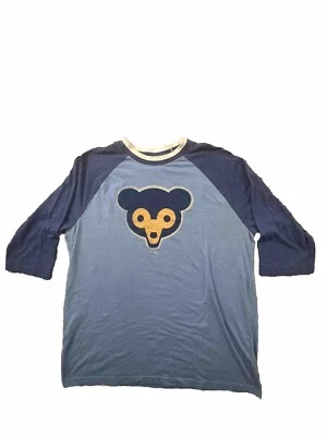 Chicago Cubs Adult Sz XL Shirt MLB Baseball Blue Half Sleeve Shirt - Image 1 of 4