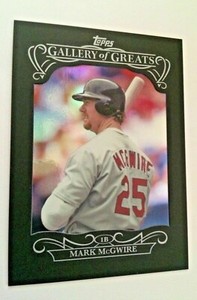 Mark McGwire 2015 Topps Gallery of Greats Cardinals GG7 