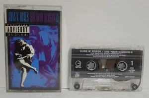 1992 Guns N' Roses Use Your Illusion II Cassette Tape - Imagen 1 de 2