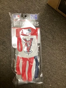 Franklin MLB Los Angeles LA angels youth Batting Gloves Youth Size M/L - Picture 1 of 3