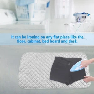 Compact Portable Ironing Mat Ironing Board Travel Dryer Washer Iron Anywhere - Picture 1 of 11
