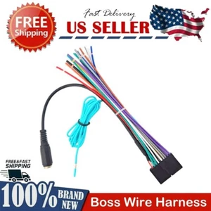 New Wire Harness for BOSS BE7ACP Car Radio 20 Pin Replacement Part - Picture 1 of 6