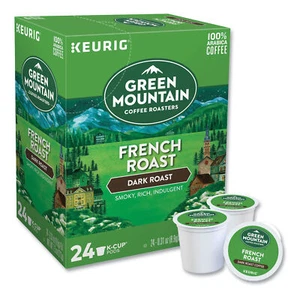 Green Mountain French Roast Coffee K-Cups, 24/Box - Picture 1 of 1