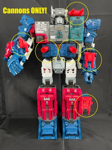 Addons for Transformers Titan Return Fortress/Grand Maximus  ***Accessories Only Cover