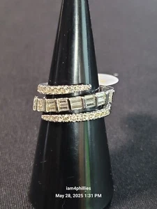 Bomb Party RG17325, Radiance And Rapture-Sz 7 Lemon Cubic Zirconia Rose Gold - Picture 1 of 5