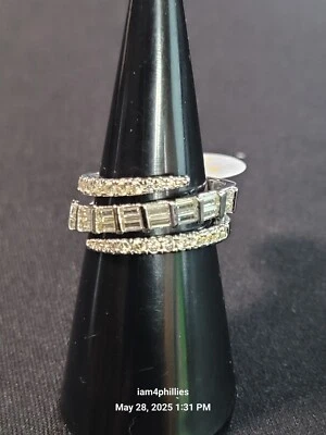 Bomb Party RG17325, Radiance And Rapture-Sz 7 Lemon Cubic Zirconia Rose Gold - Image 1 of 4