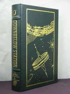 2 signatures(auth,int),Downbelow Station by C J Cherryh,Easton Press,Hugo winner - Picture 1 of 5