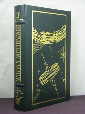 2 signatures(auth,int),Downbelow Station by C J Cherryh,Easton Press,Hugo winner - Image 1 of 4