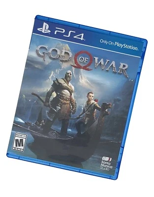 God Of War (Sony Playstation 4 PS4, 2018) videogame completo na caixa - Imagem 1 de 3