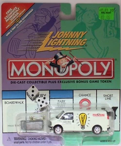 Johnny Lightning Monopoly Chevy Custom Van Maßstab 1:64 selten (2) - Bild 1 von 2
