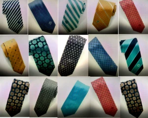 Corbatas de seda de diseñador Versace para hombre. Hecho en Italia. - Imagen 1 de 16