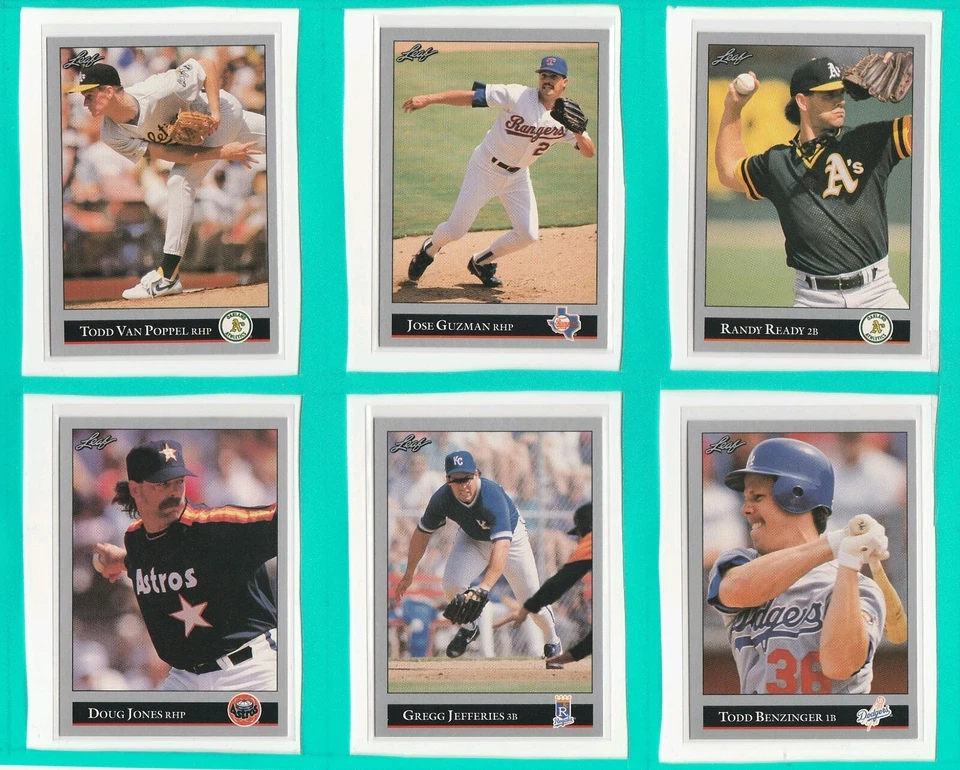 1992 Leaf Todd Van Poppel #248 Oakland Athletics Baseball Card - Image 1 of 1