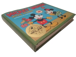VTG NEW 1988 Disney 1st Edition Mickey Mouse Movie Stories Hardcover W/ DJ Book - Picture 1 of 10