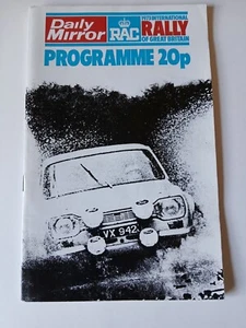 RAC rally programme 1973. Roger Clark rally Driver. Rally Programme. - Picture 1 of 10