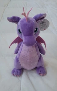 New! Aurora Sparkle Tales Plush Purple Dragon LARKSPUR - Picture 1 of 8