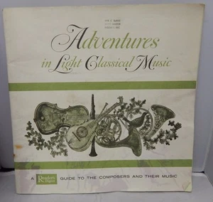 Adventures In Light Classical Music Book By Readers Digest Rare! Free Shipping! - Picture 1 of 8