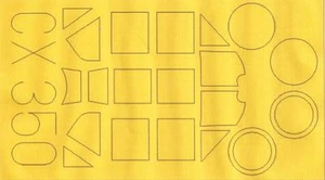 Eduard Bf 109F  Mask 1:72 Scale For ZVEZDA Kit CX350 - Picture 1 of 2